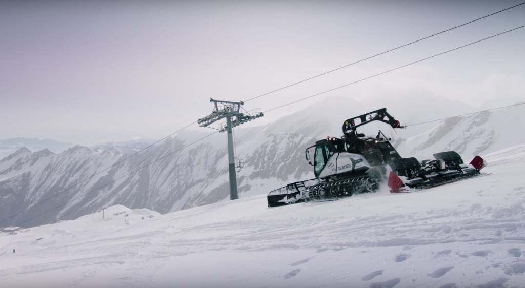 Profiwerkzeug am Gletscher