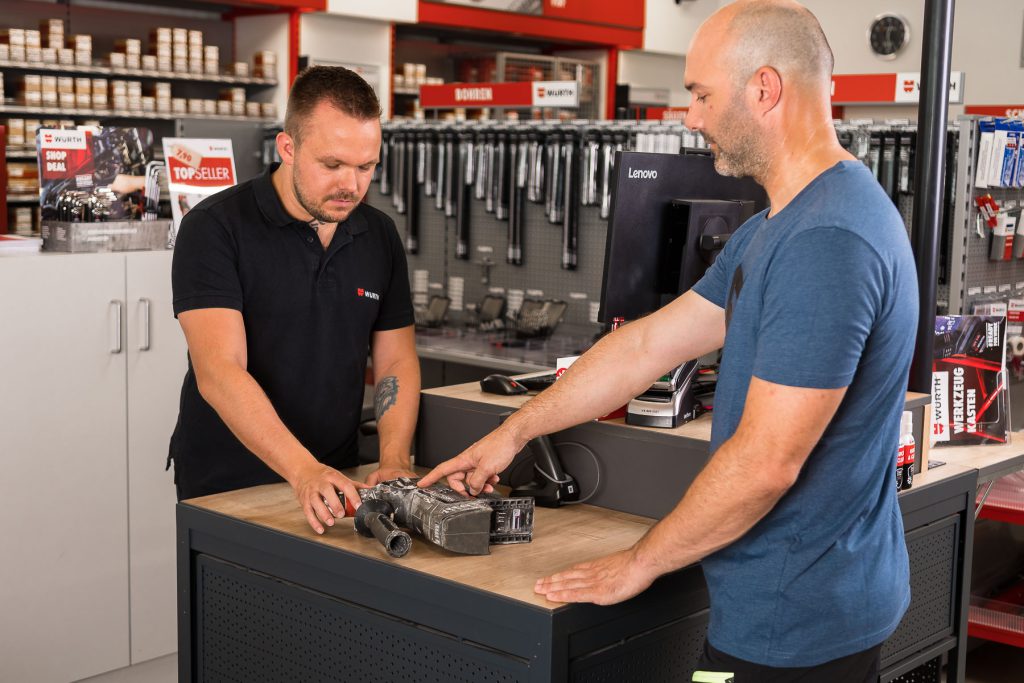 Kompetente Beratung im Shop