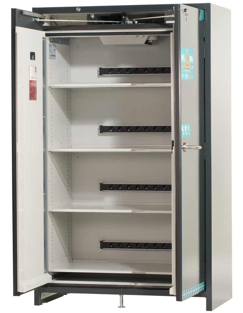 Sicherheitsschrank für Lithium-Ionen-Batterien ION-ULTRA-90