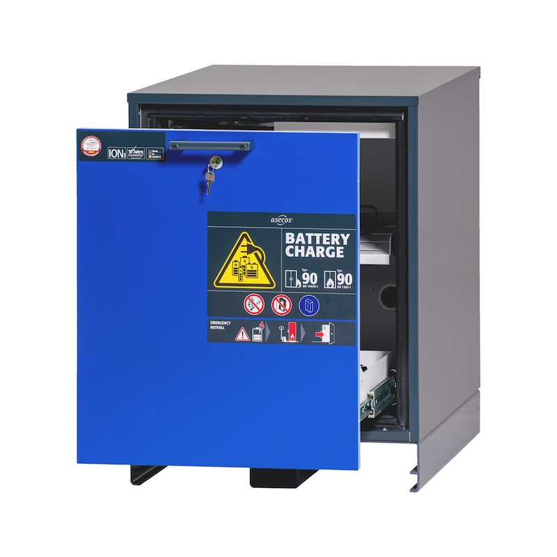 Mini-Sicherheitsschrank BATTERY standard Typ 90