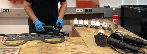 Stahlbearbeitung mit der Bevel Mate®