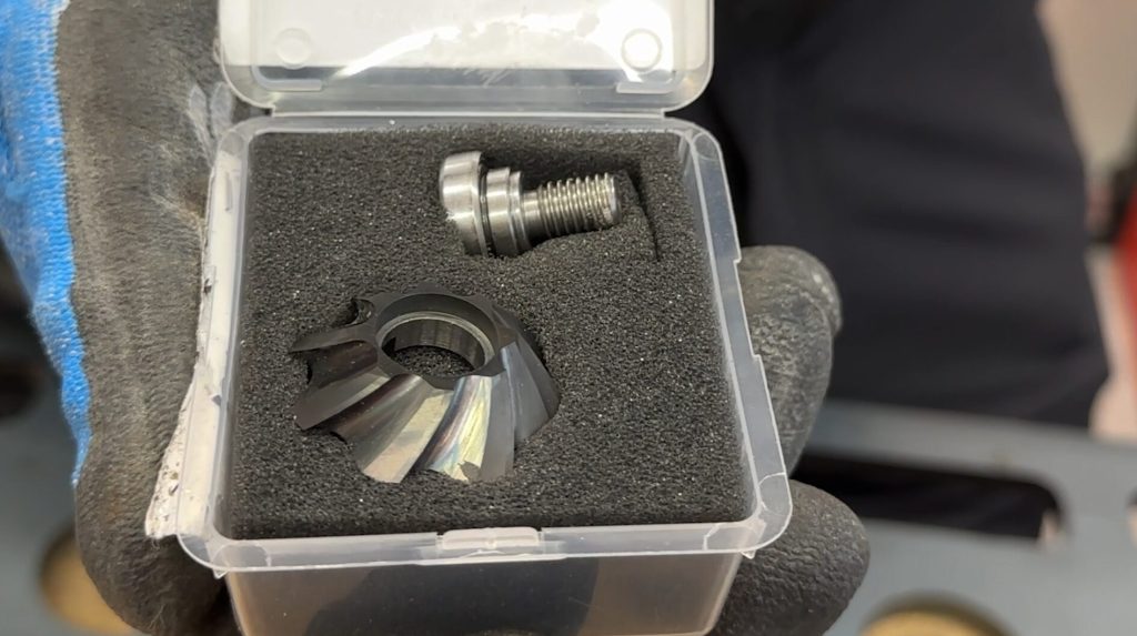 Beschichteter Vollhartmetall-Fräser für Beveltools® Kantenfräse (zu bearbeitender Werkstoff: Aluminium)