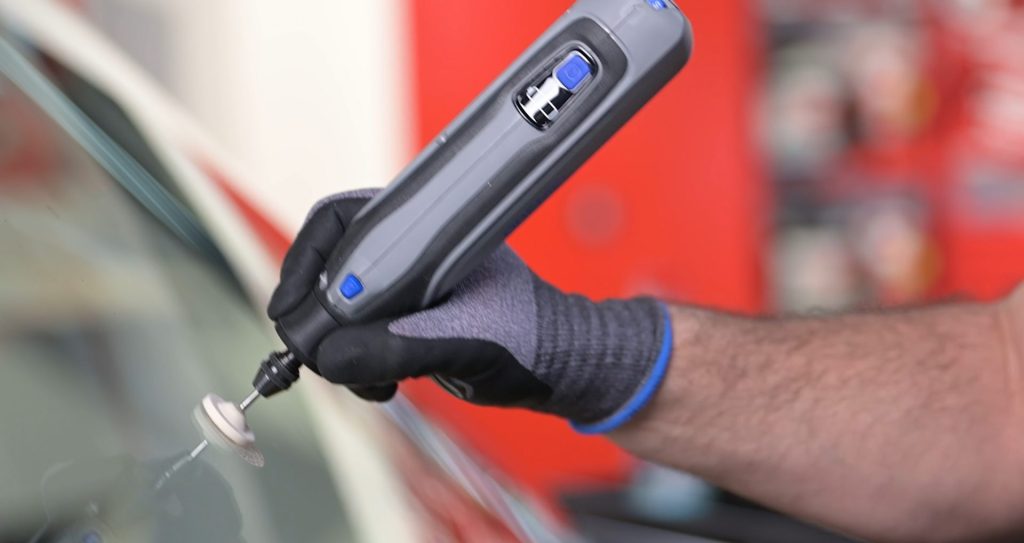 21 Mit Polierpad aufpolieren