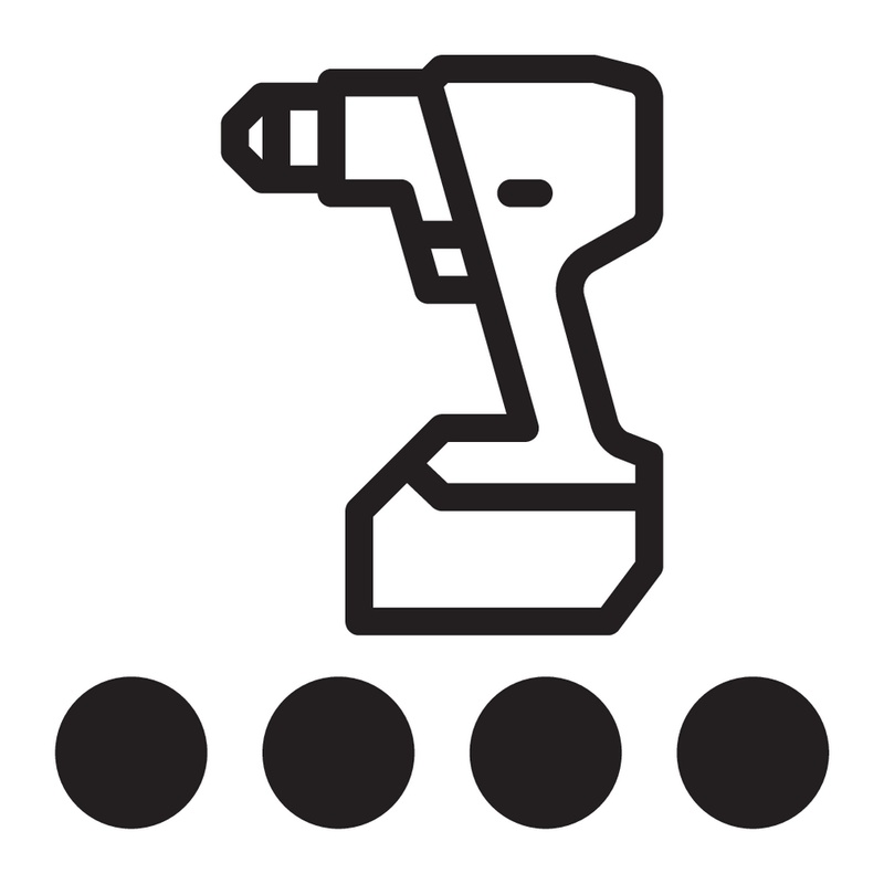 Einsatz in Akku-Bohrschraubern