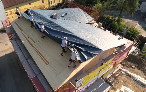 Montage vorkonfektionierte Schalungsbahnen (WÜTOP® THERMO ERS)