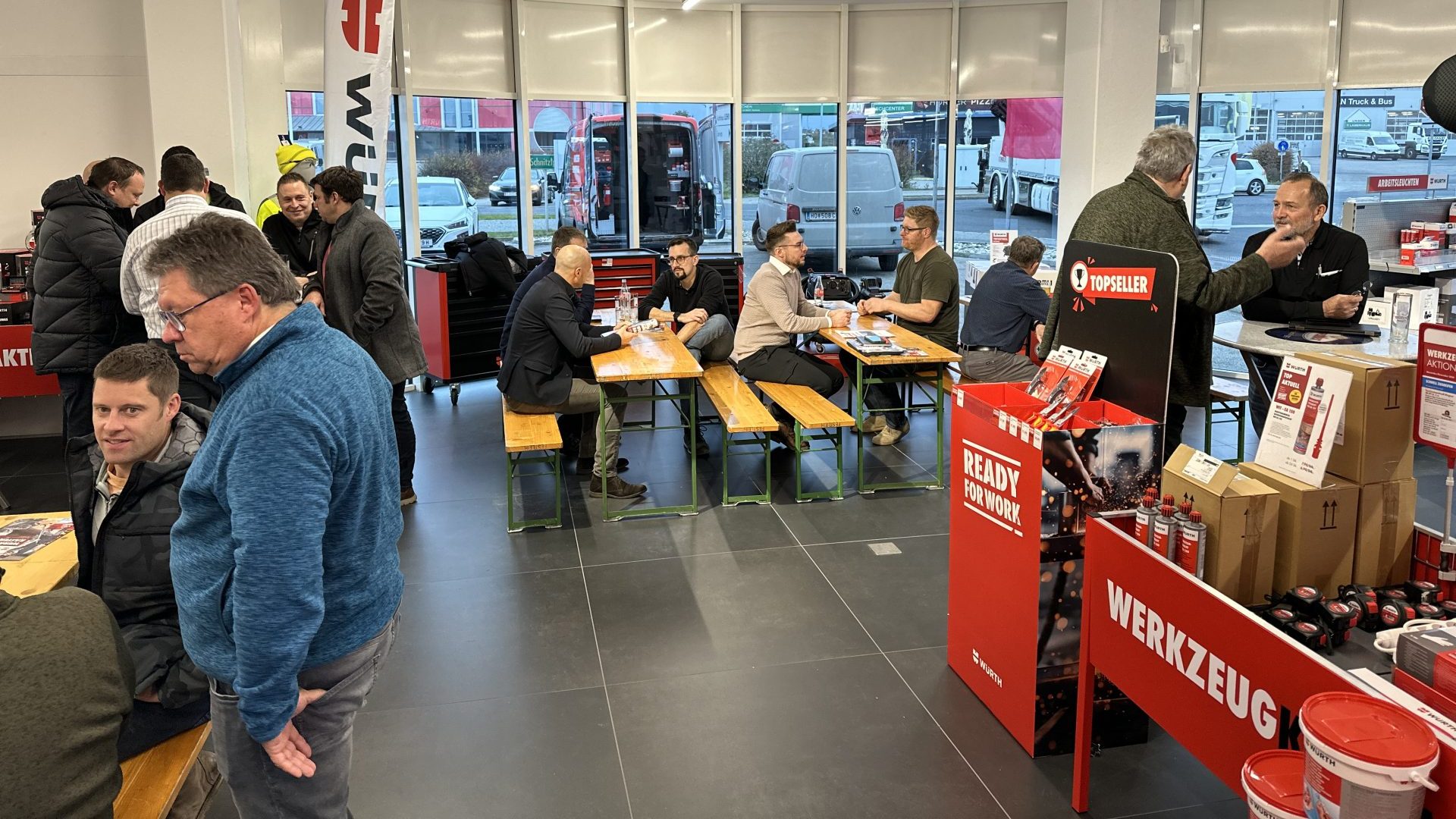 Eröffnung Würth Shop Horn / 78. Würth Shop